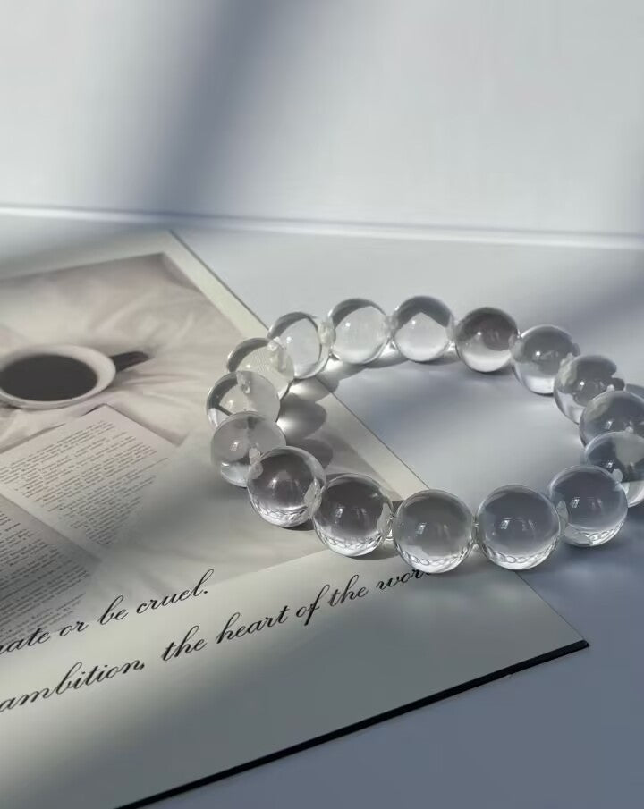 AA級ホワイトクリスタルブレスレット